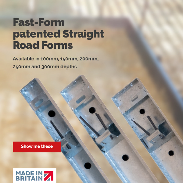 Fast-Form Patented Straight Road Forms